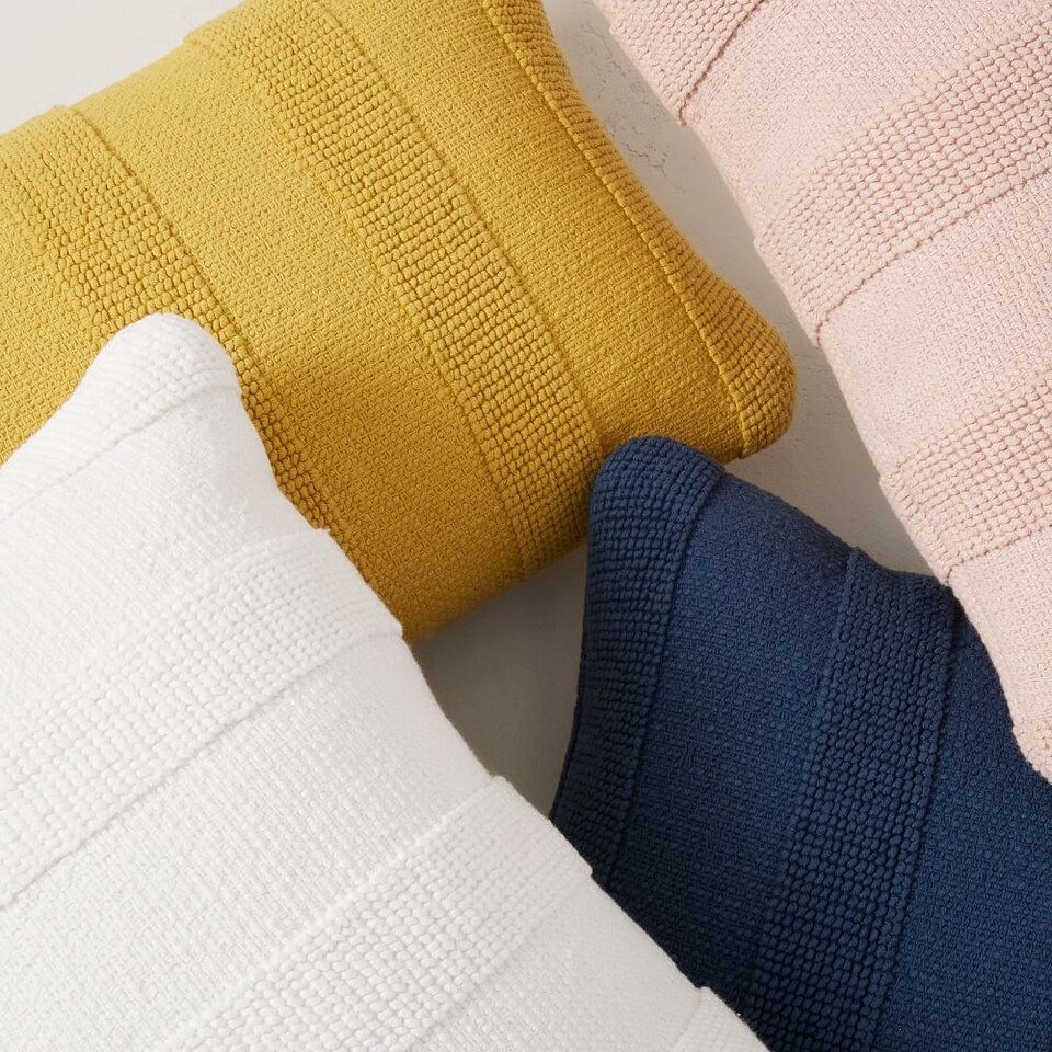 Tufted Stripe Indoor/Outdoor Cushion West Elm Australia